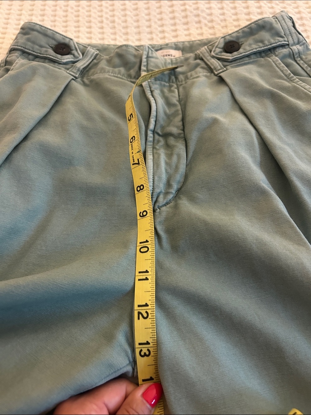 Citizens Of Humanity Payton Utility High Rise Trouser Sage Green Wide Leg Pants - Picture 3 of 13